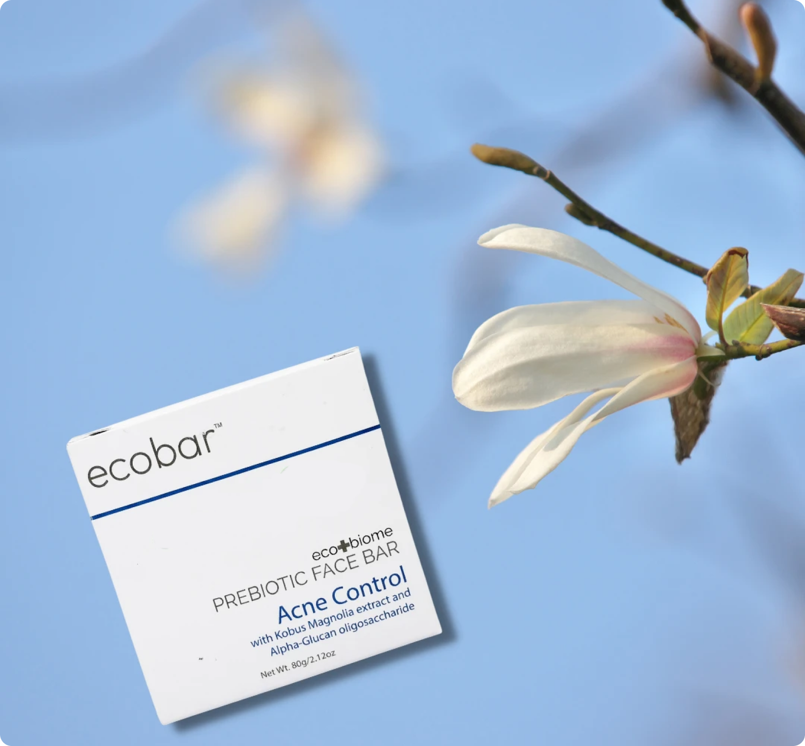 Ecobar eco+biome Acne Control Prebiotic Face Bar